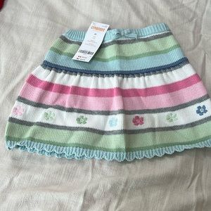 Gymboree spring sweater skirt